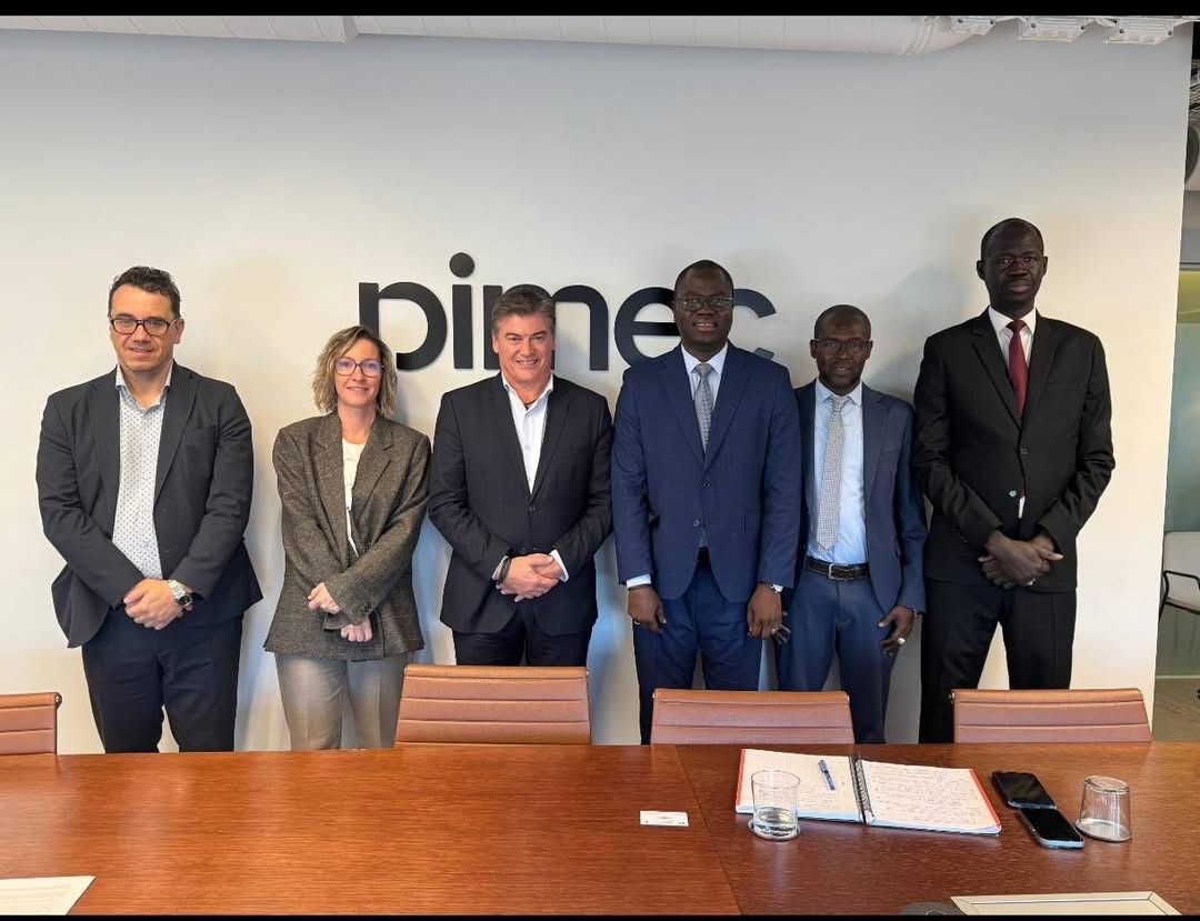 LE CONSUL GENERAL A RENDU UNE VISITE DE COURTOISIE A MONSIEUR ANTONI CANETE MARTOS, PRESIDENT DE PIMEC 